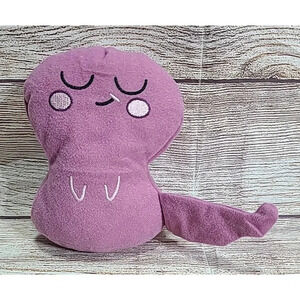 Tomy Stink Bomz Plush Smoggly Stuffed Animal Toy Purple Violet Sound Works 5"